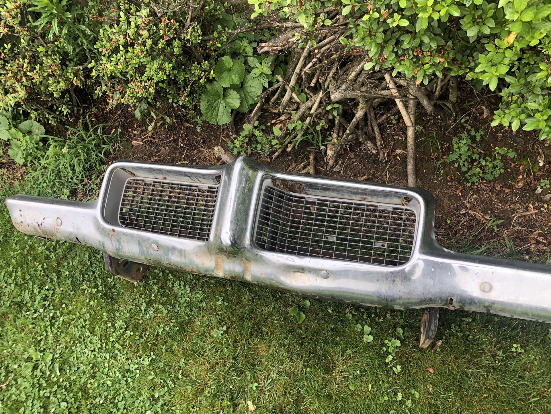 Old Front Bumper From A Buick I Think