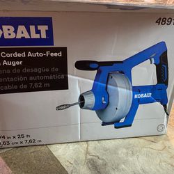 Kobalt 1/4-in dia x 25-ft L Music Wire Corded Machine Augers