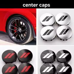 Set of 4 2.48" Dodge or SRT 63mm center caps see all pics 📸 sold separately SHIPPING AVAILABLE