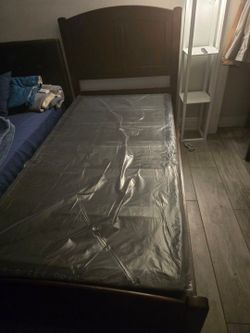 Twin Bed With Mattress