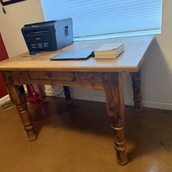 Solid Wood Dining Table And Chairs