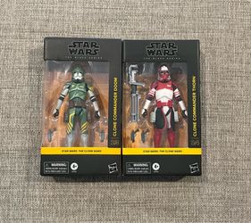 Star Wars black series the clone wars commander doom & thorn