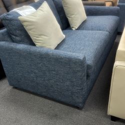 Tribute Denim Sleeper Sofa, QUEEN 