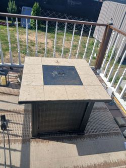 Propane Fire Pit Table
