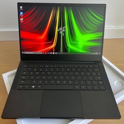 1TB SSD AMD Ryzen 9 Razer Blade 8-Core CPU 3.3GHz 14” RTX 3060 Stealth Matte Black High Performance Gaming Laptop Like MSI Alienware MacBook Pro 