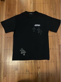 Black Chrome Hearts T shirt