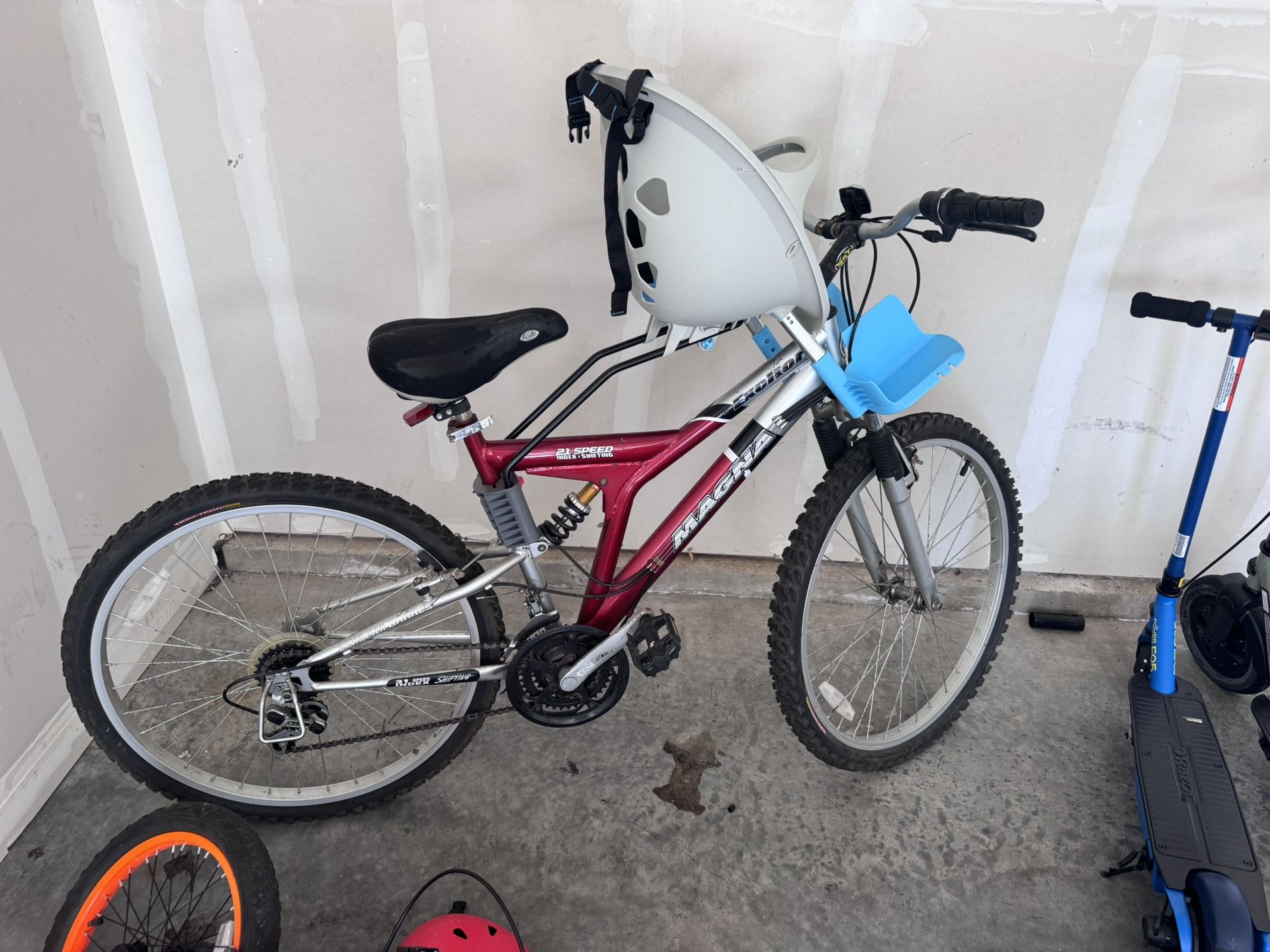 Two Mountain Bikes