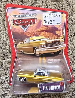 Disney Pixar Cars Tex Dinoco #29 World Of Cars