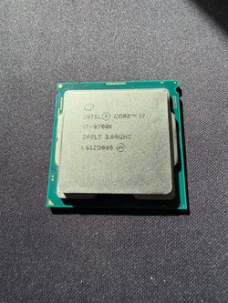 Intel i7-9700k cpu