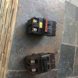 Federal Pacific 30A. Two Pole Breakers