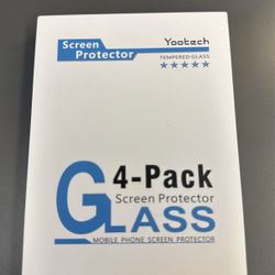 Yootech Glass Screen protector - Only 2