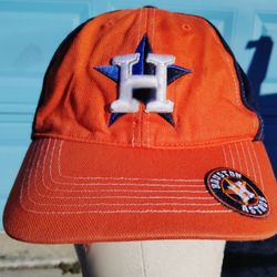 Houston Astros MLB Fan Favorite MVP Basic Orange Hat Cap Adult Men's Adjustable
