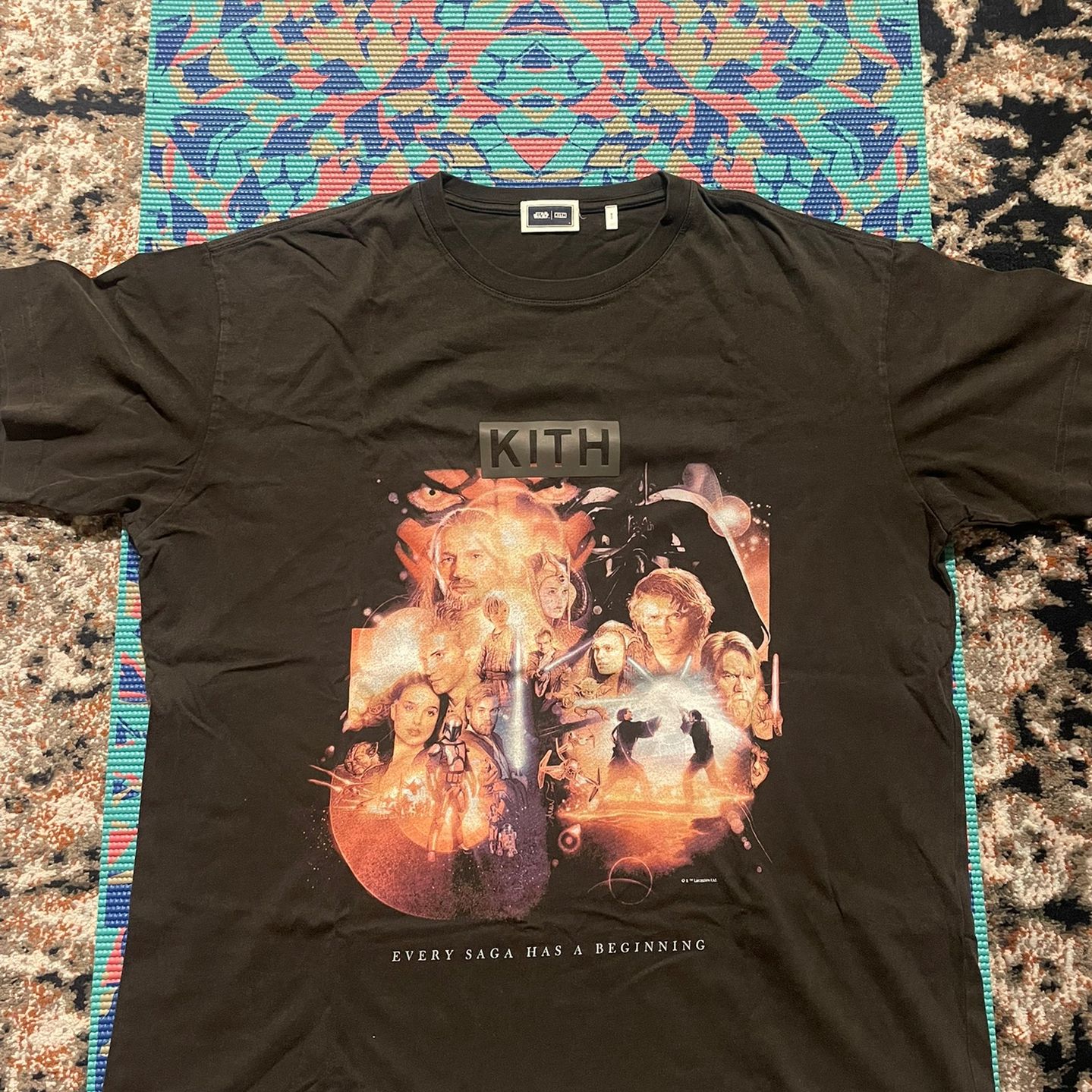 Kith X Star Wars Beginning Vintage Tee (Size large) for Sale in