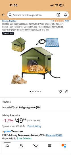 Heated Cat House