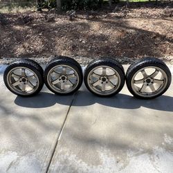 18” ADVAN AVID-1 Rim set