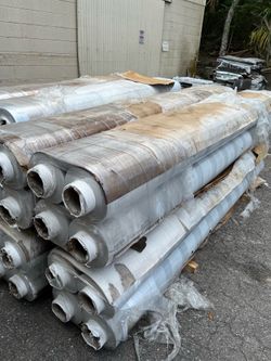 TPO Roofing Membrane Rolls 10’x100’ .45 mil white color $600 each