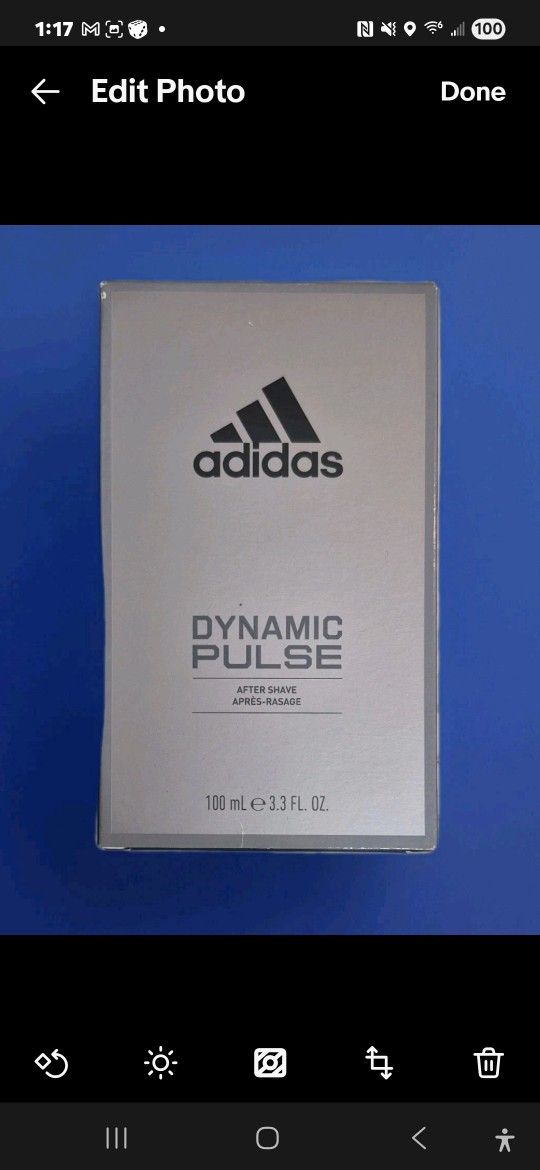 Adidas Dynamic Pulse Edition Aftershave For Men 3.3 fl oz 100 ml