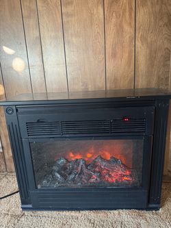 portable electric fireplace heater