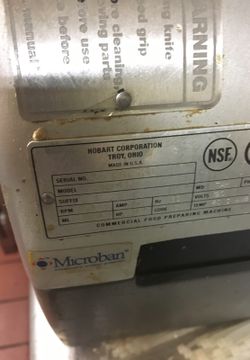 Hobart slicer