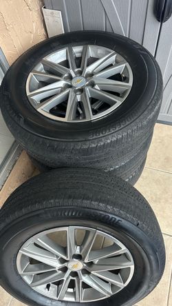 Chevrolet OEM Wheels with Bridgestone Tires – Set of 4
