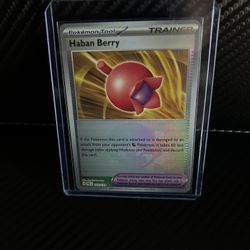 Pokémon TCG - Master Ball Haban Berry Trainer Prismatic Evolutions 111/131 NM