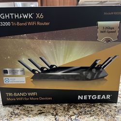 Netgear Nighthawk X6 AC3200 Tri-band WiFi Router