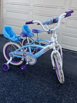 2 HUFFY FROZEN 16” BIKES
