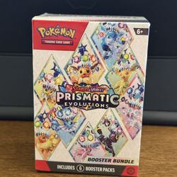 Pokémon Scarlet & Violet Prismatic Evolutions Booster Bundle