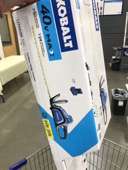 Cobalt electric hedge trimmer