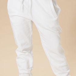 Joggers Blancos De Fashion Nova