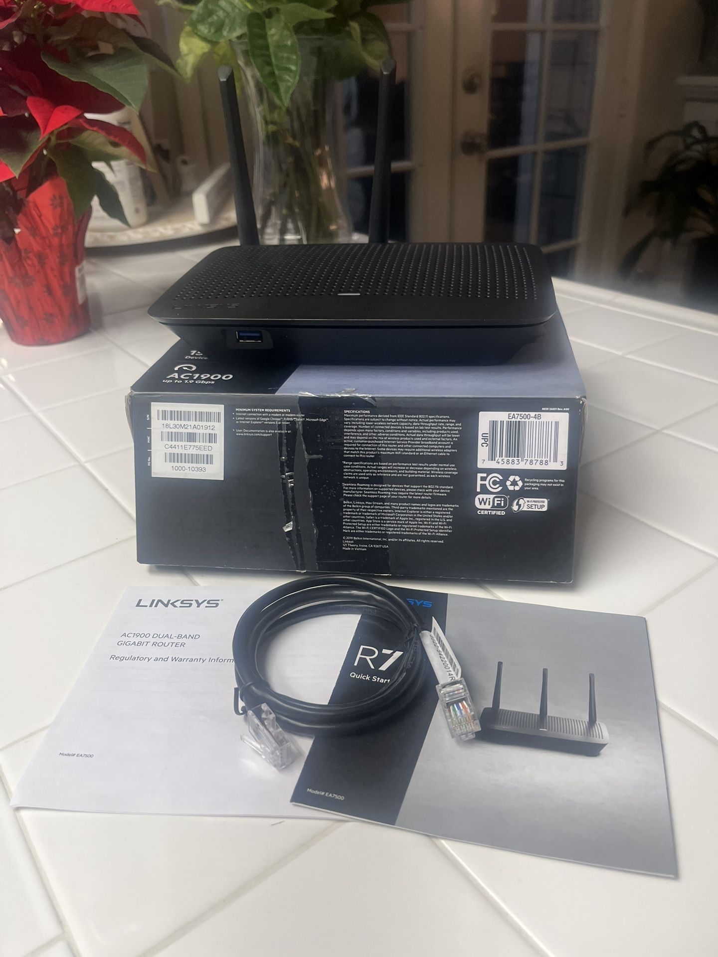 Linksys Dual-Band WiFi Router - NEW!!