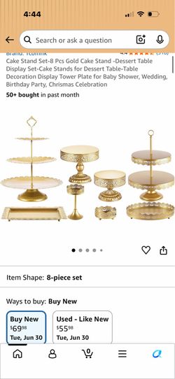 Cake stand set 5piece