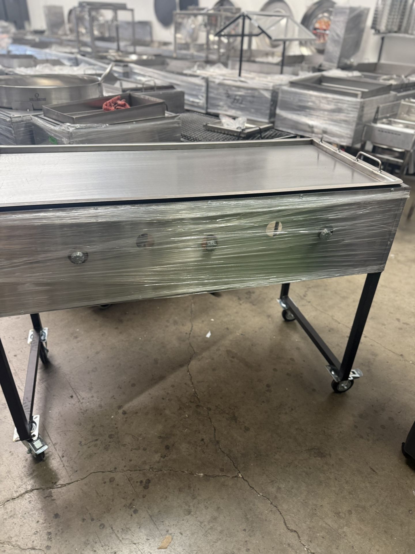 Planchas Nuevas De 20x48/ New Taco Cart/ New Hibachi Grills