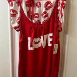 Medium or Large Valentine Night Set 