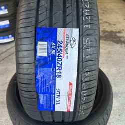 245/40R18 New Tires Brand Radial