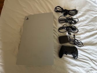 Sony PlayStation 5 Console with Controller and Cables