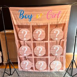 Tic Tac Toe Gender Reveal 