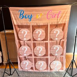 Tic Tac Toe Gender Reveal 