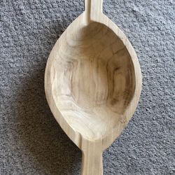 FREE:THRESHOLD WOOD BOWL