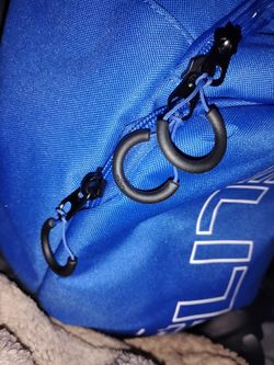 Blue Nike elite tags