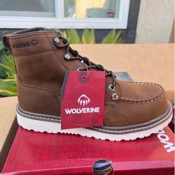 WOLVERINE COMPOSITE TOE BOOTS SIZE 8 And 6 