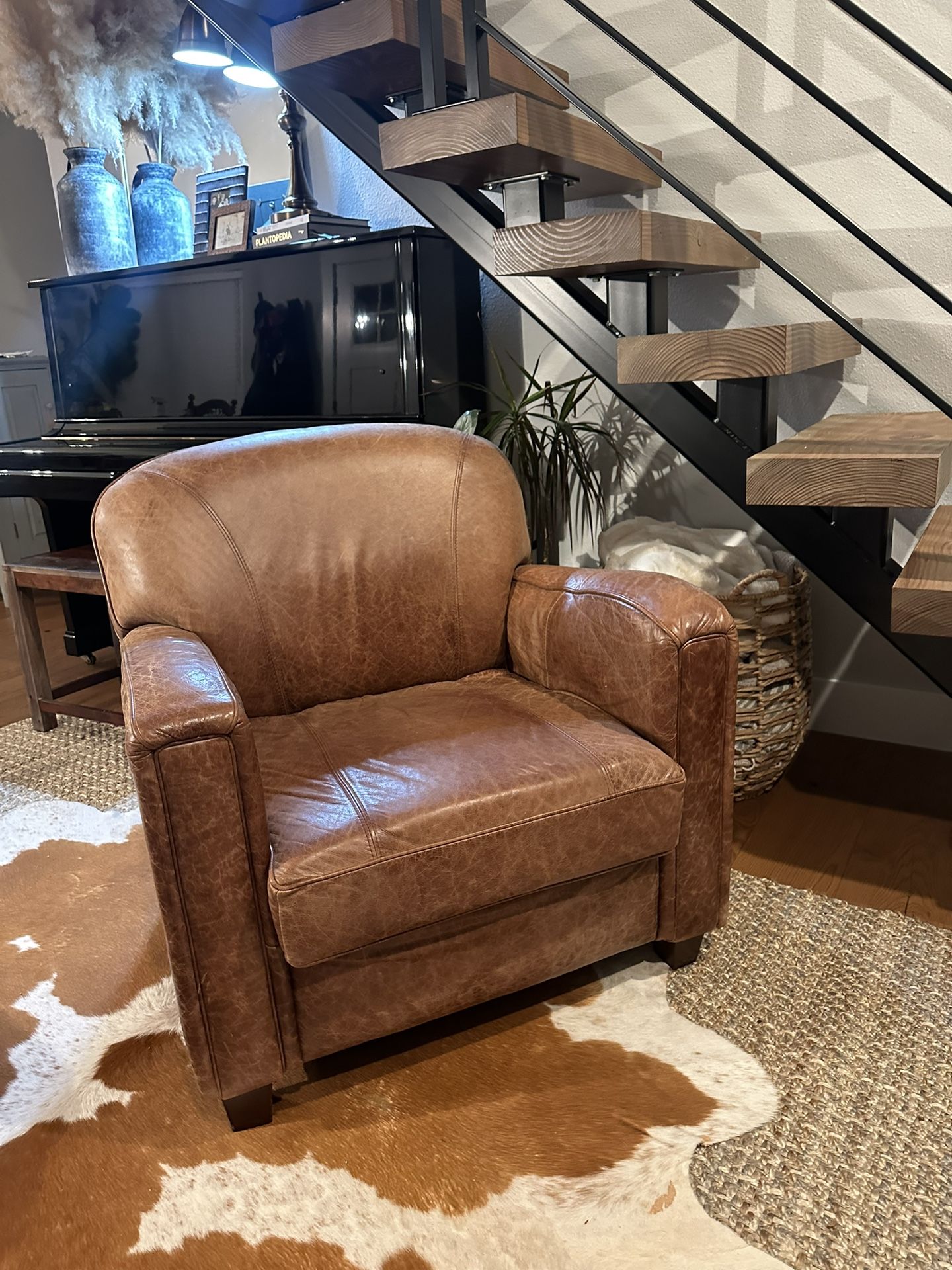 Brown Leather Chair