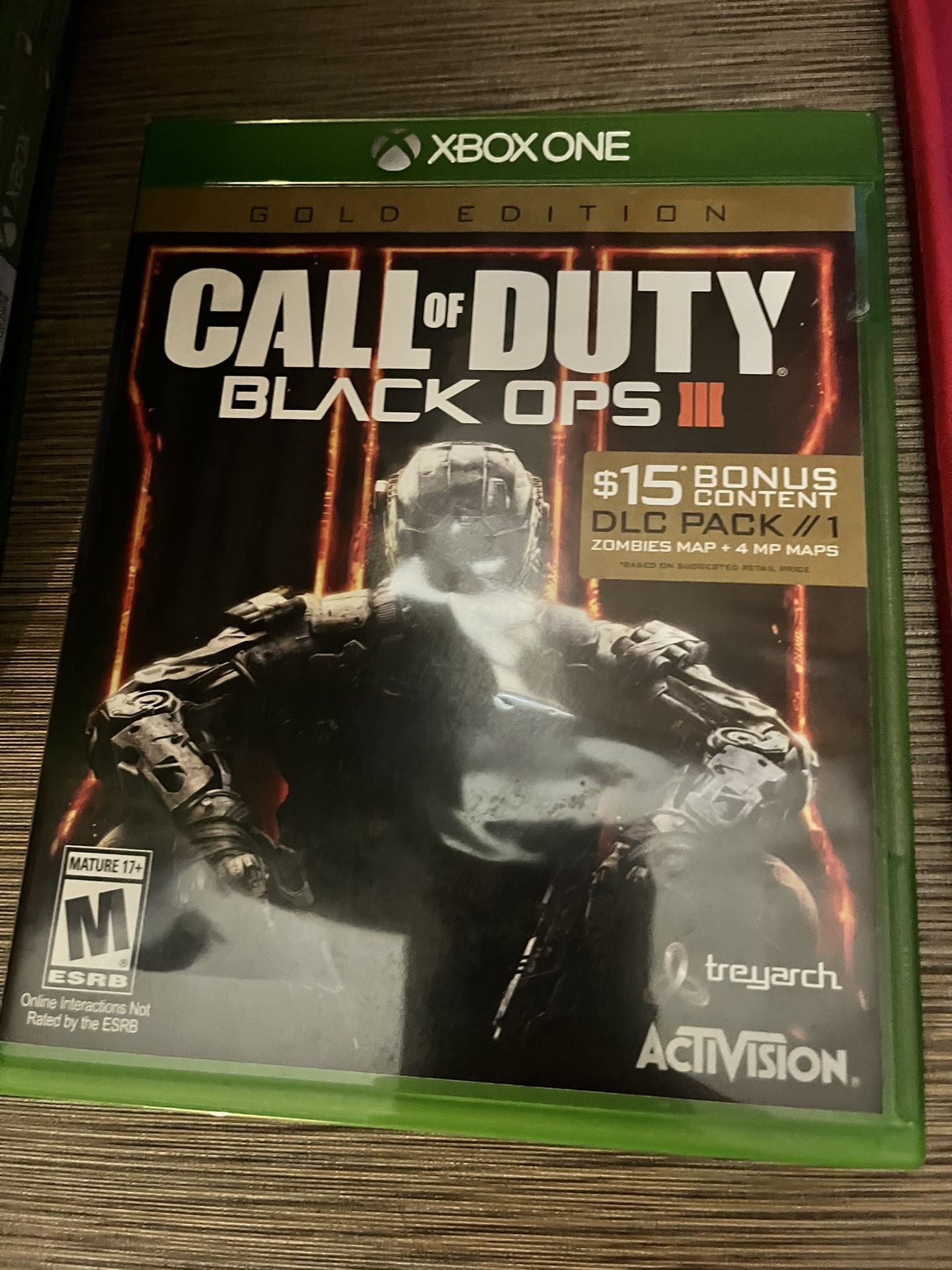 Call Of Duty Black Ops 3 Gold Edition Like New