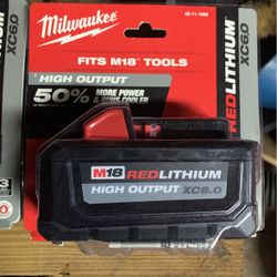 Milwaukee M18 6.0 High Output Battery