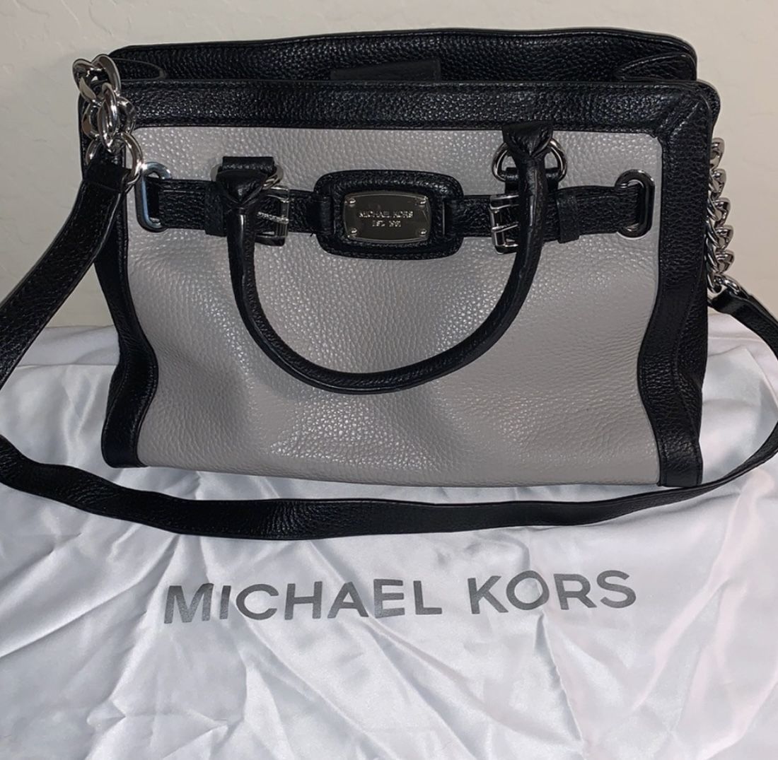 MICHAEL KORS NEW GORGEOUS HAMILTON LEATHER CROSSBODY BAG WITH DUST BAG