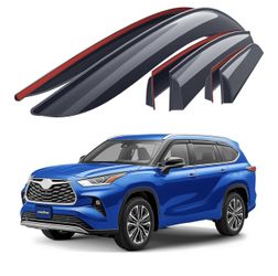20-25 Toyota Highlander sun deflectors