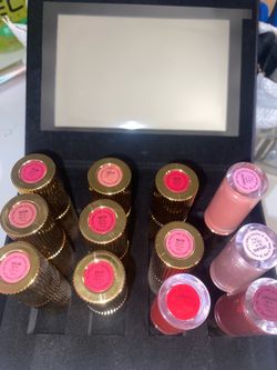 Lip stick and lipglosses
