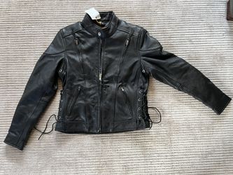 Women’s Leather Biker Jacket