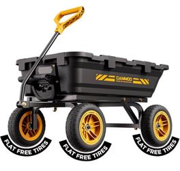CAMMOO 900lb Heavy-Duty Garden Dump Cart - Brand New