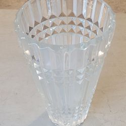 Antique crystal vase